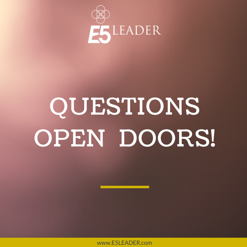 questions open doors